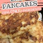 Simple Baby Pancakes (perfect for baby led weaning)
