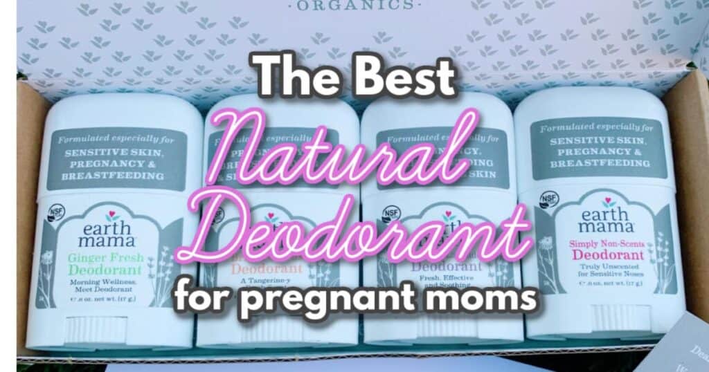 natural deodorant for pregnancy