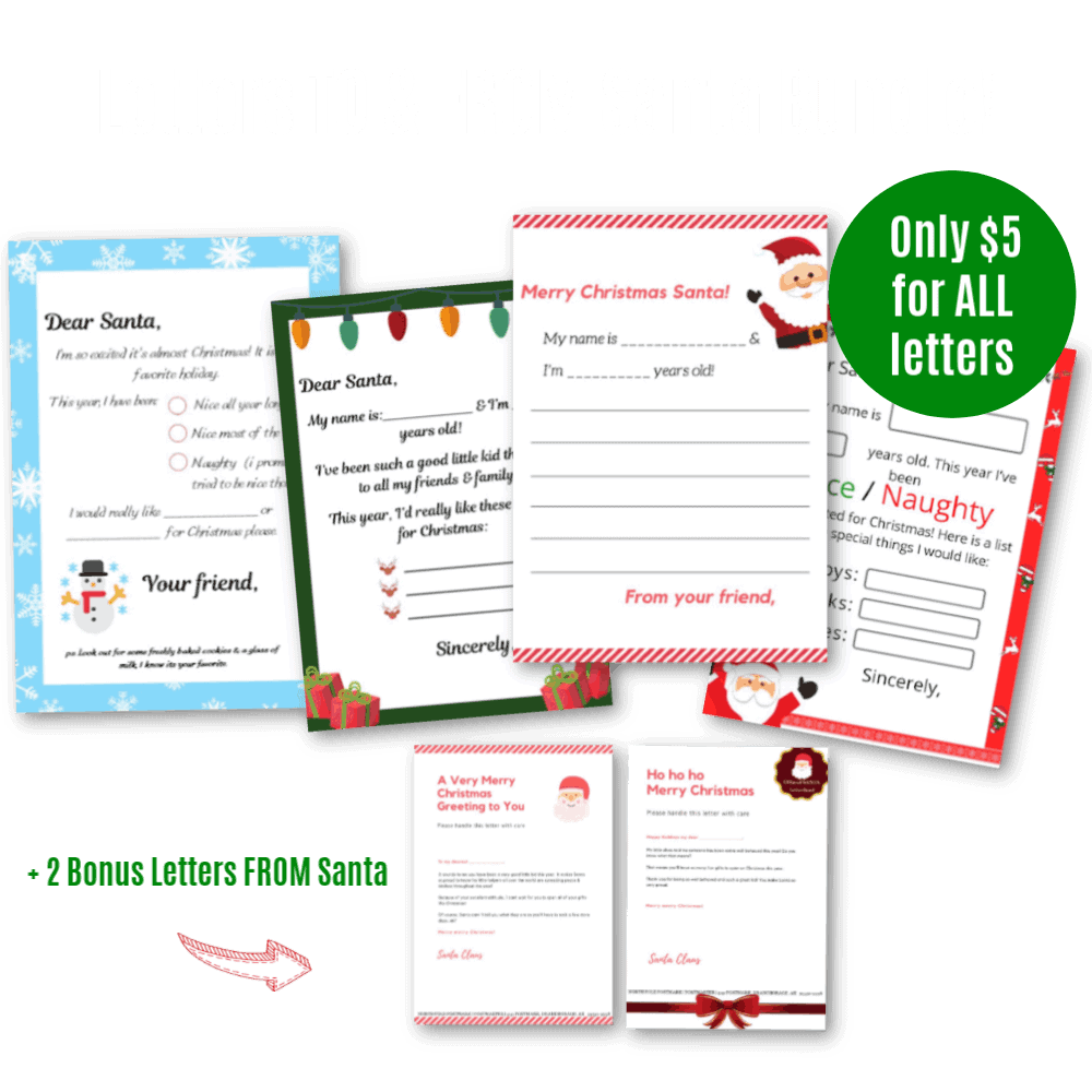 Letters to Santa Bundle