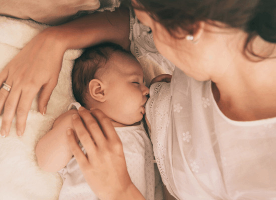 Breastfeeding Mama and Her Baby