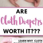 The CONS of using cloth diapers for baby