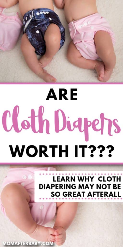 The CONS of using cloth diapers for baby