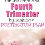 how to make a postpartum plan