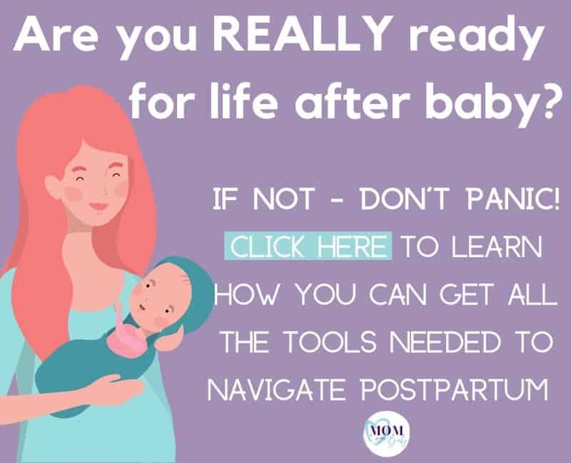 Preparing for life after baby postpartum planner