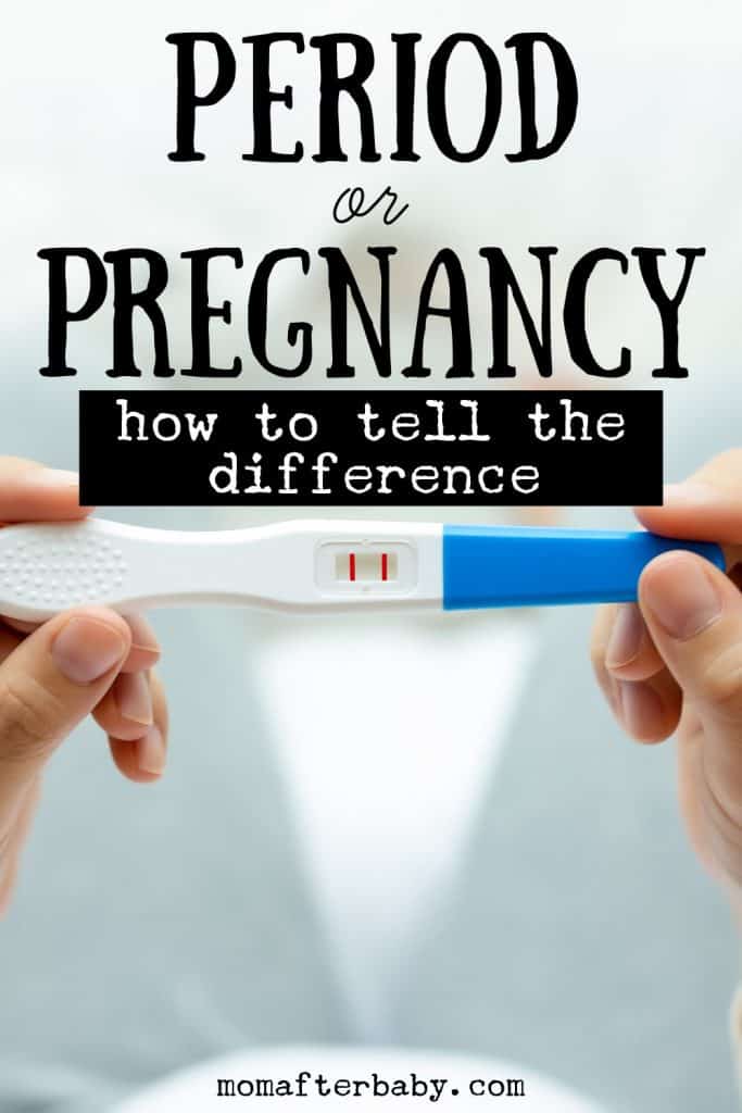 Period vs Pregnancy - How to tell the difference with these early signs