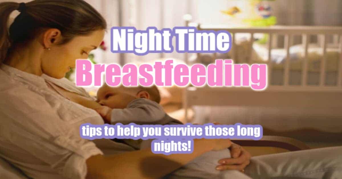 night time breastfeeding