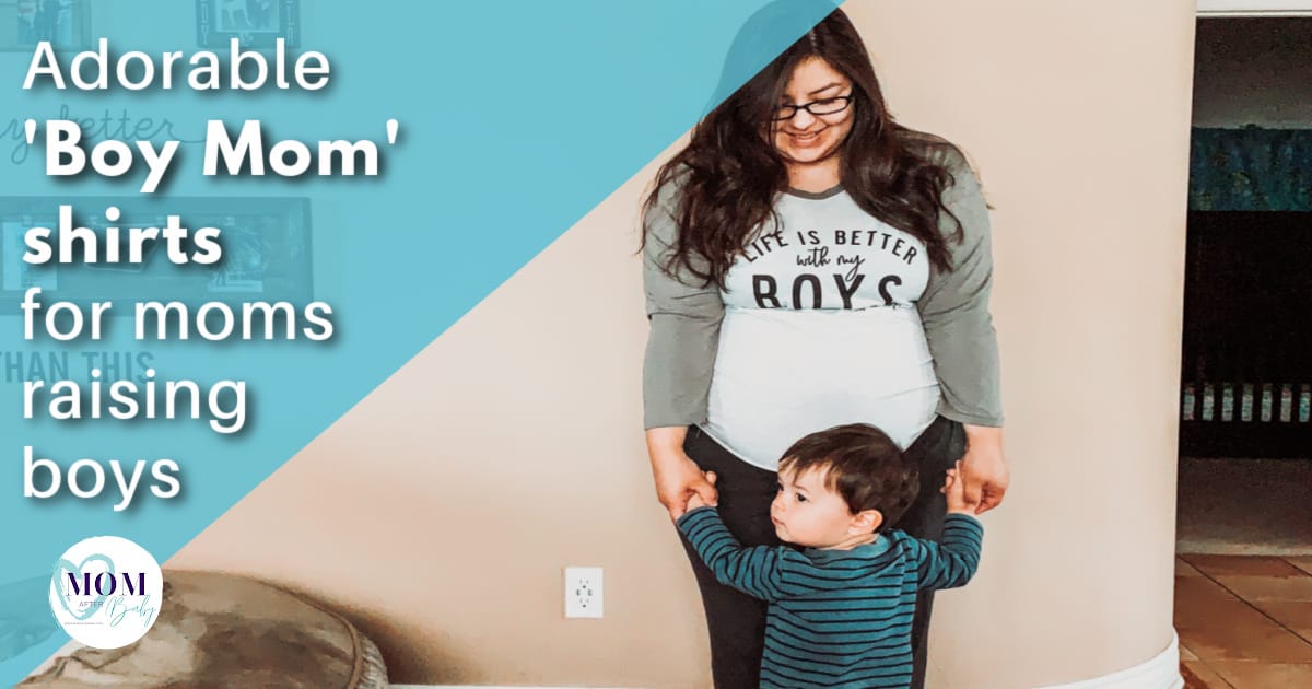The CUTEST boy mom shirt ideas for moms of boys
