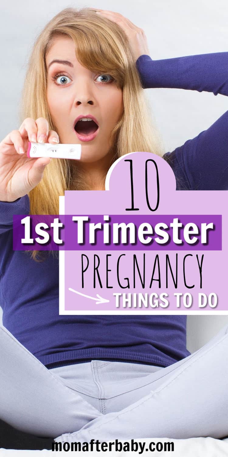 First Trimester Checklist Of Important Things To Do – Mom After Baby