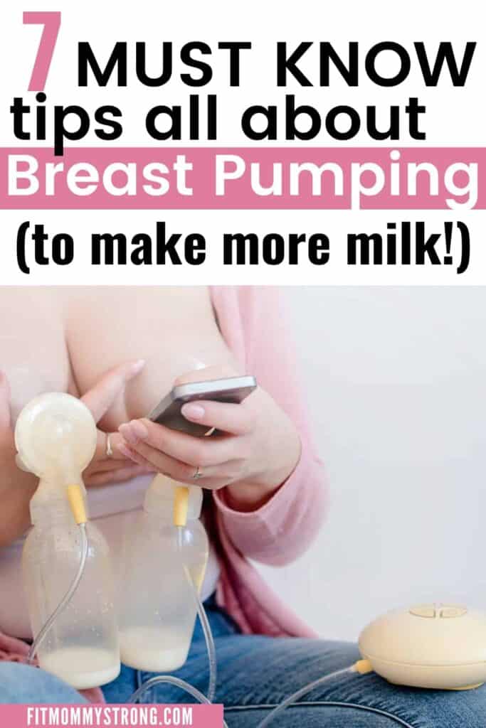 tips about breast pumping