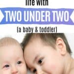 Tips to survive second baby with two under two