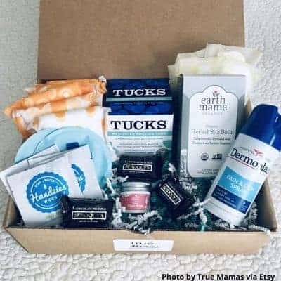 DIY after birth care package for mom she'll be thanking you for