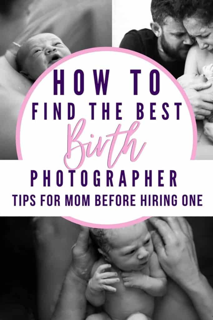 Tips for hiring the best BIRTH PHOTOGRAPHER