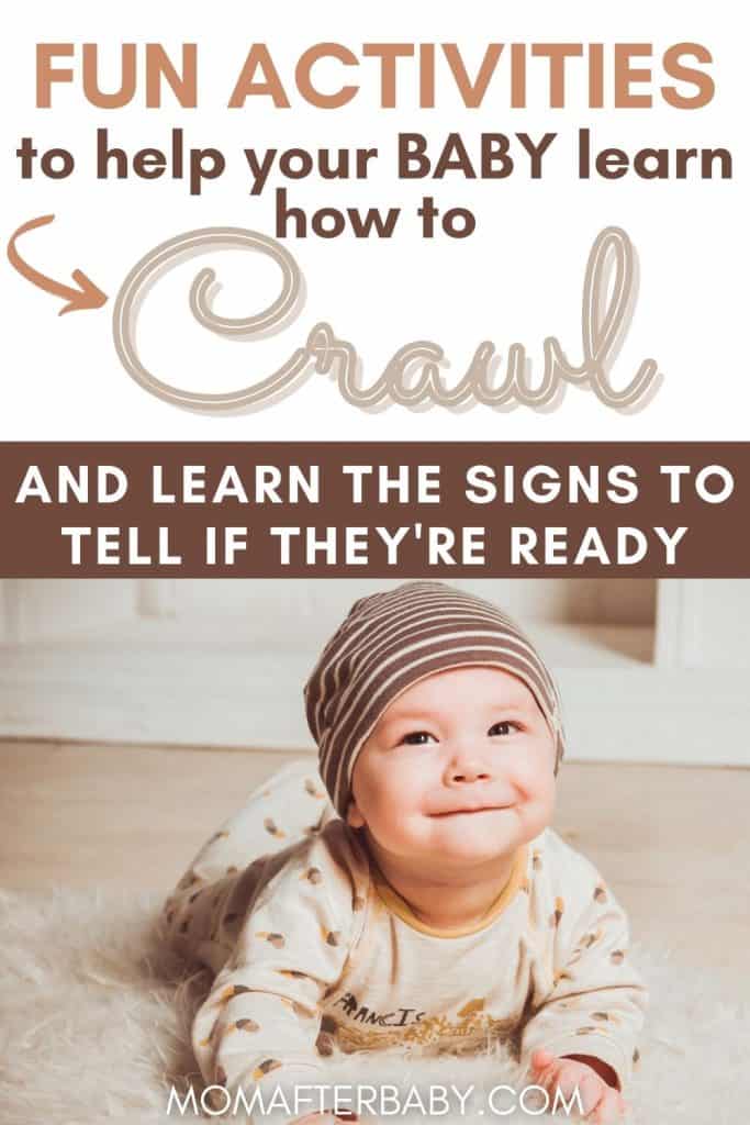 Teach Baby to Crawl (signs baby is developmentally ready)