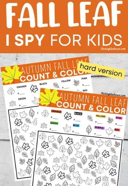 Toddler Fall Leaves Activity