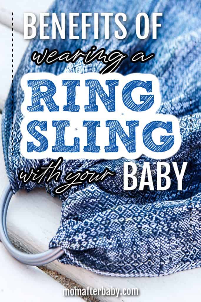 Benefits of using an Infant Ring Sling Baby Carrier