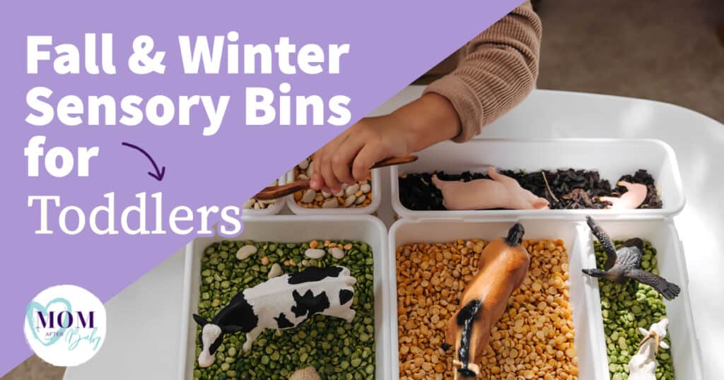 Fall Sensory Bins for Toddlers
