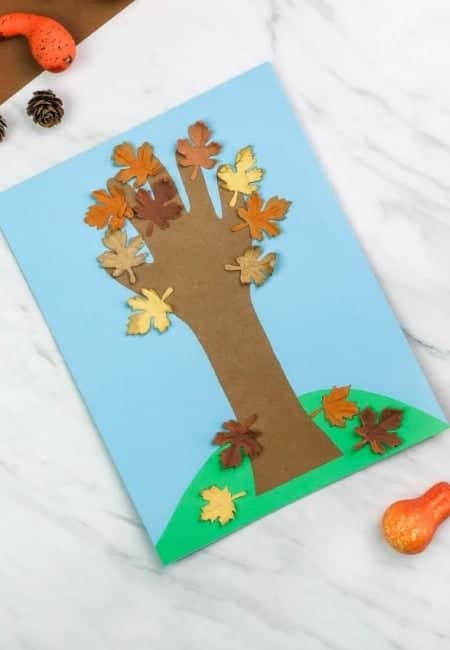 toddler handprint tree