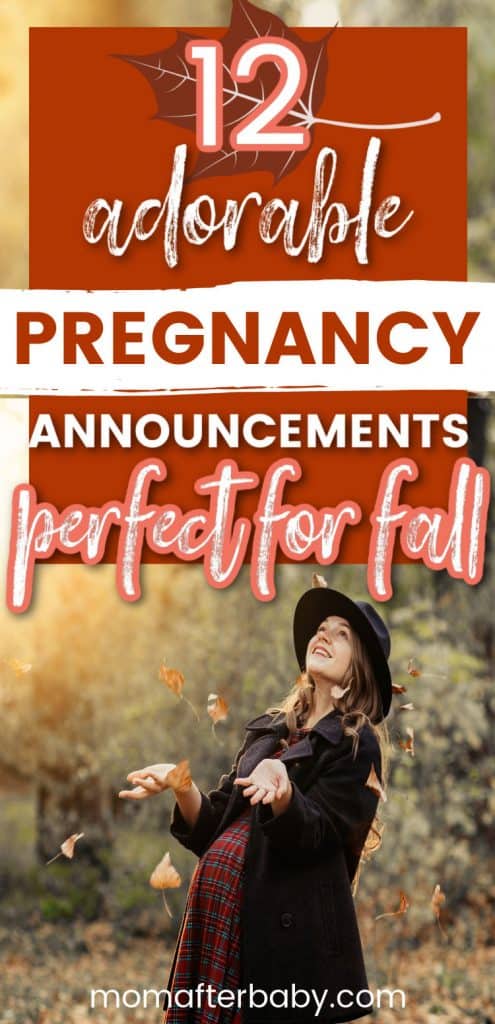 12 Festive Fall Pregnancy Announcements Everyone will LOVE