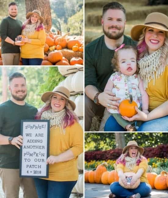 Little Fall Pregnancy Announcement by Stephanie Wolfe