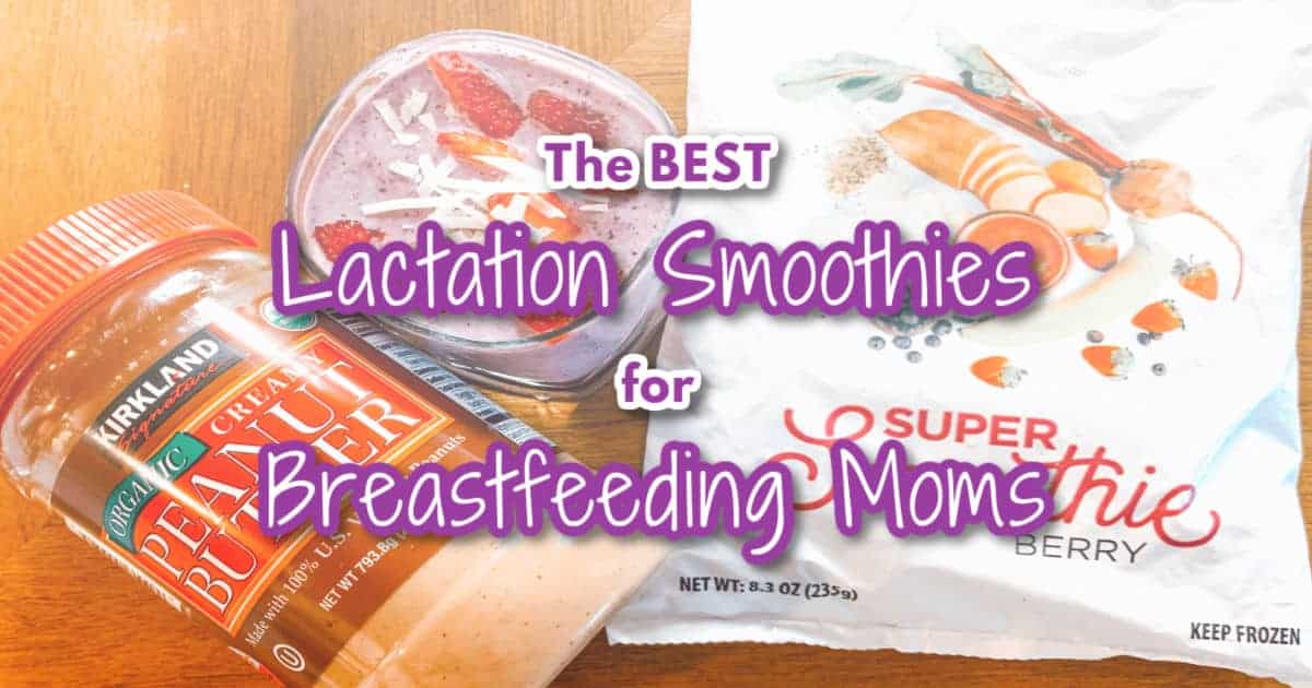 Lactation Smoothies for Breastfeeding