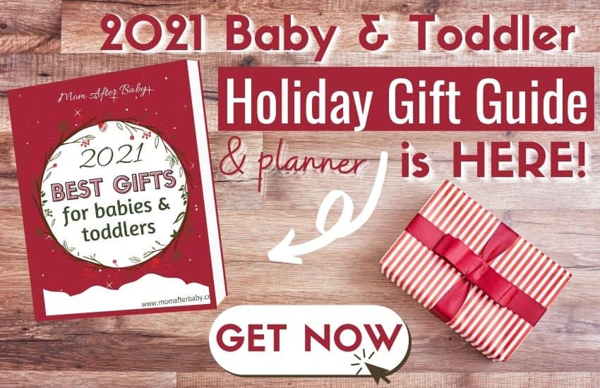 Mom After Baby Holiday Gift Guide Printable