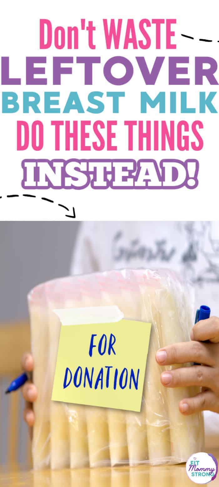 What To Do With Leftover Breast Milk So It Won't Go To Waste Mom