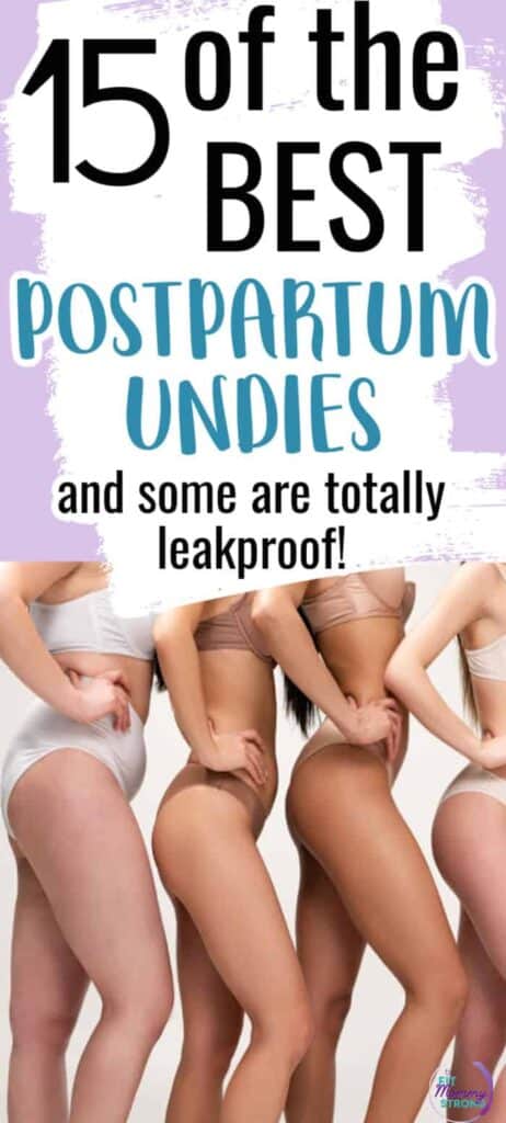 15 Postpartum Recovery Underwear for Mom