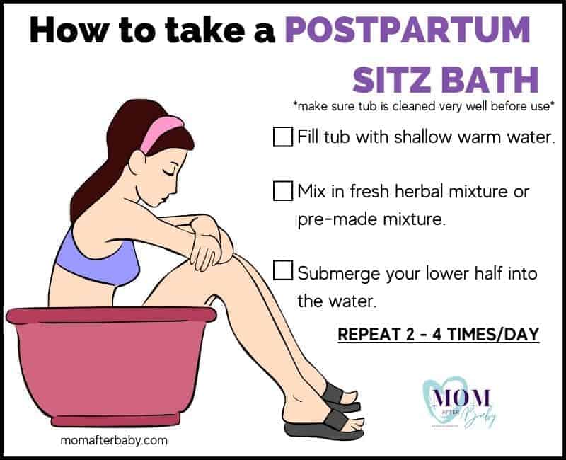 Postpartum Herbal Bath How Sitz Baths Can Soothe Your Postpartum 