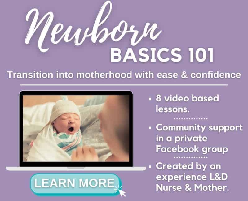 newborn basics 101