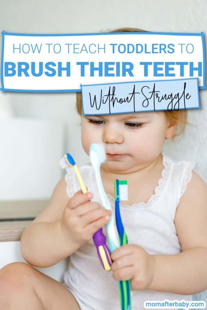 EASY ways to teach toddlers how to brush their teeth