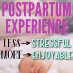 Postpartum: The BEST way to ENJOY your fourth trimester (when you're still pregnant)