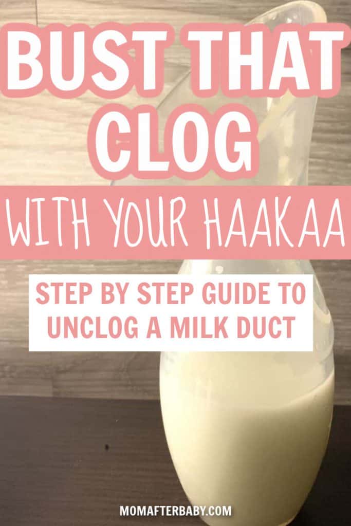 Unclog a Milk Duct with your Haakaa Pump!