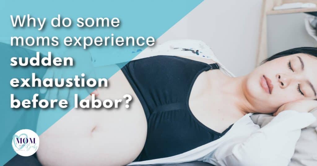 Cover photo for article: Sudden exhaustion before labor