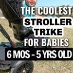 This 6 in 1 Stroller Trike Grows with your Baby Through Toddlerhood