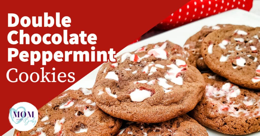 Cover image for the double chocolate peppermint cookie recipes
