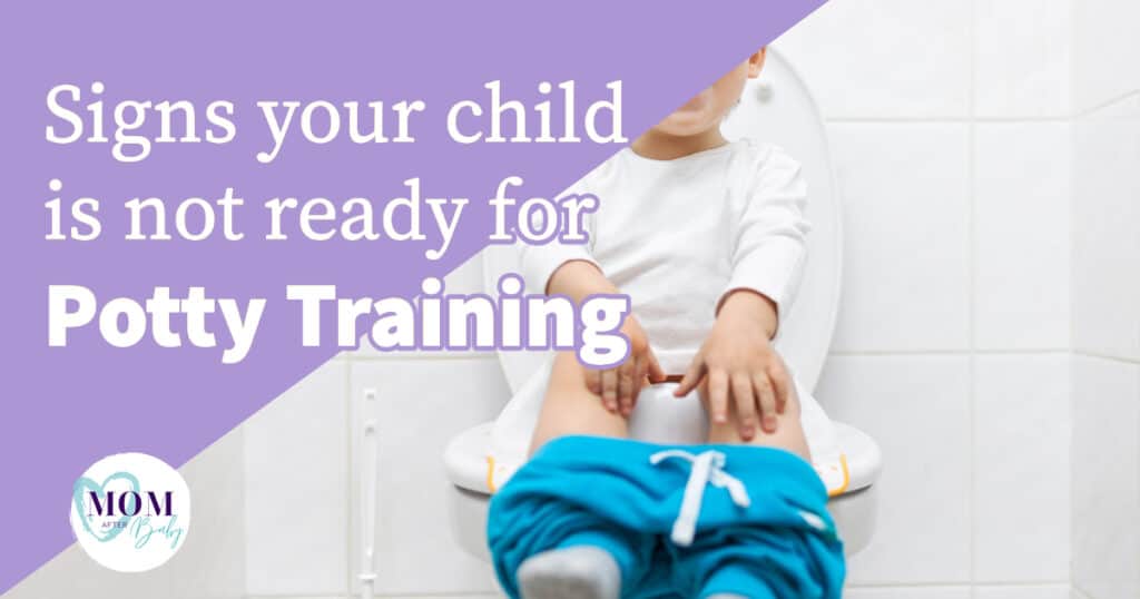 Blog cover image: signs your child is not ready for potty training