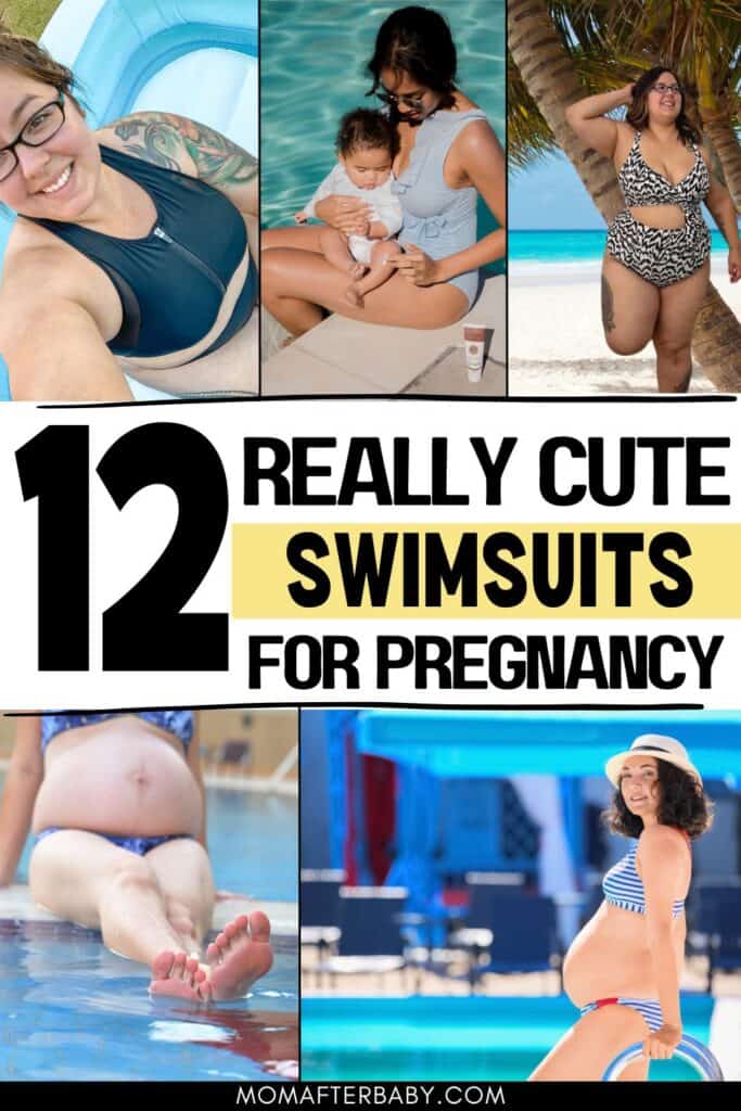 Cute & Stylish Summer Swimwear for Pregnant Moms