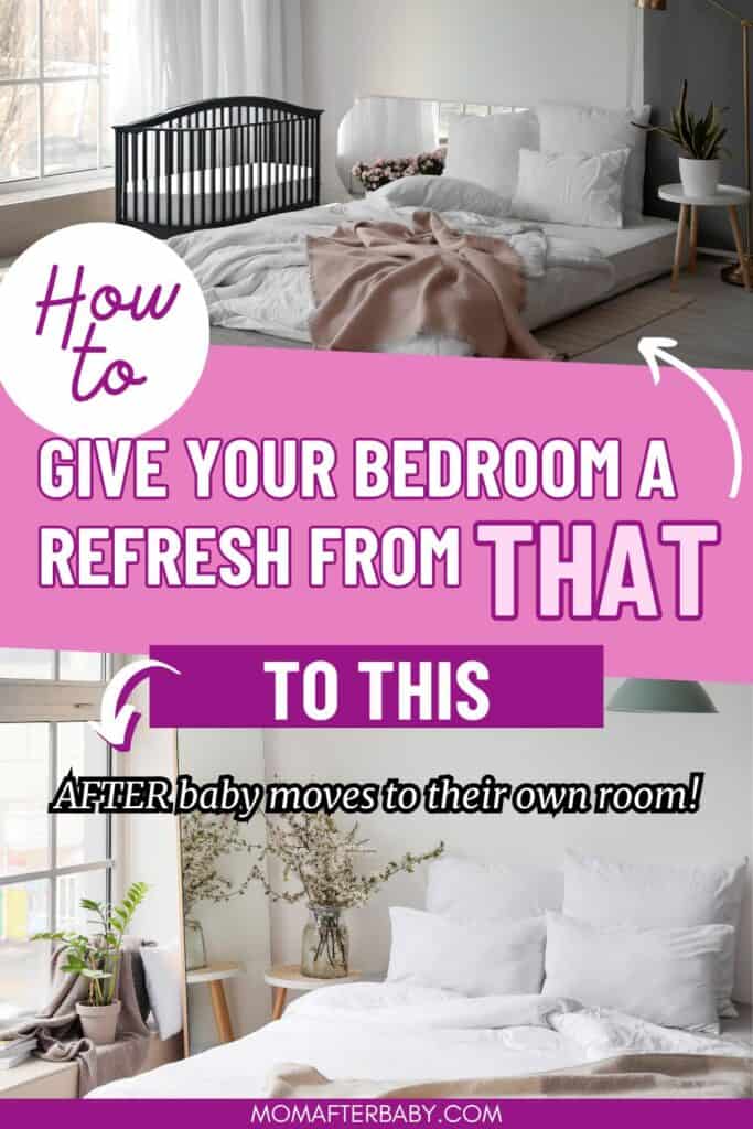Budget Friendly Master Bedroom Refresh for New Parents