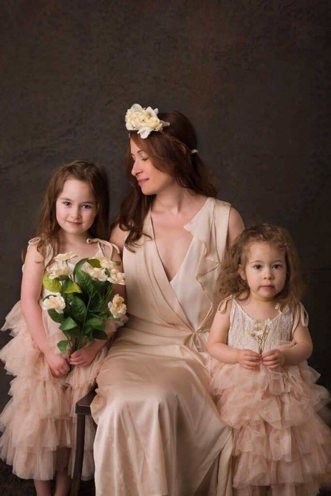 Mother and child professional portrait by Katie Katsenis