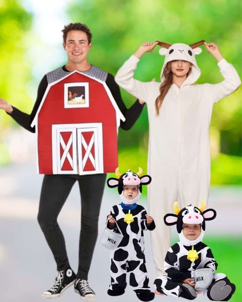 Farm animal halloween costumes