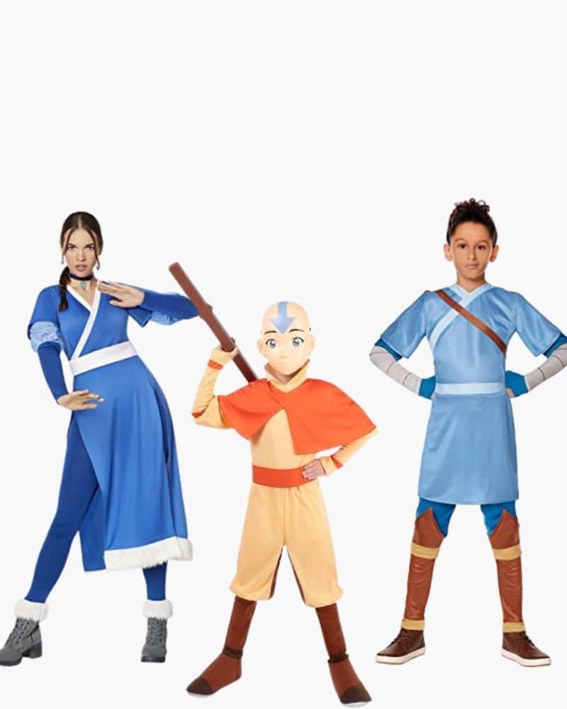 Avatar the last airbender halloween costumes